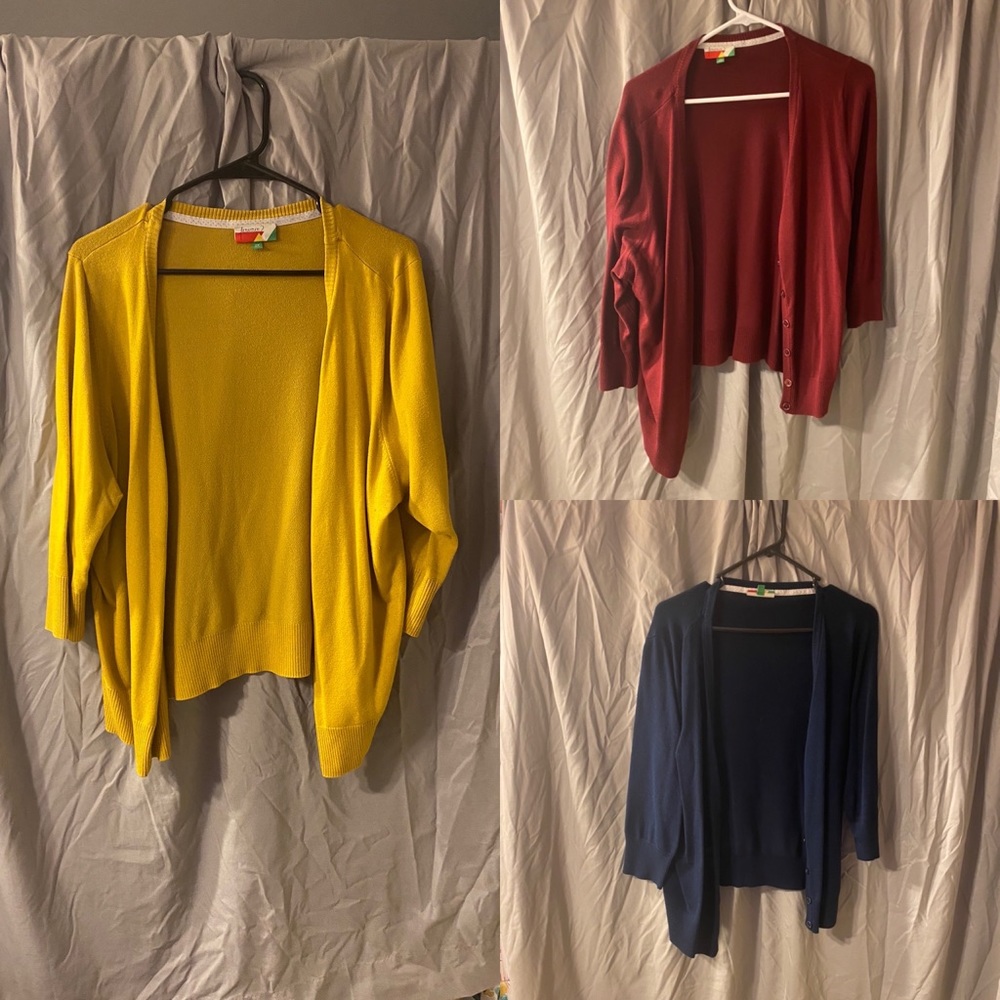 Fervor 3/4 sleeve cardigan bundle